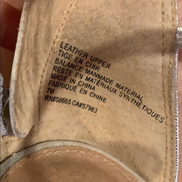 Halogen Silver Strappy High Heel Sandals - Picture 7 of 9